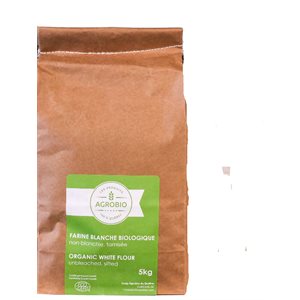 Agrobio Organic Sifted Unbleached White Flour 5KG