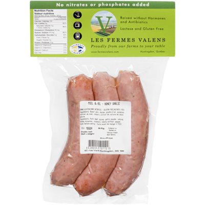 Ferme Valens Saucisse Miel Ail