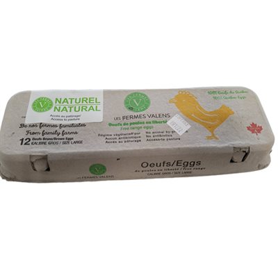 Free-range Chicken Eggs 12un