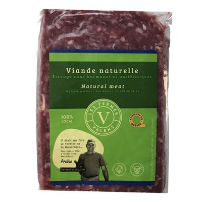 Fermes Valens pasture raised Ground beef