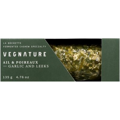 VegNature Fermented Cashew Specialty Garlic and Leeks 135 g 135g