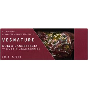 VegNature Fermented Cashew Specialty Nuts & Cranberries 135 g 135g