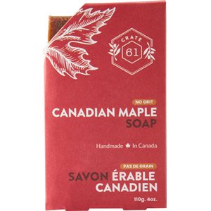 Crate 61 pas de grain Savon érable Canadien 110g