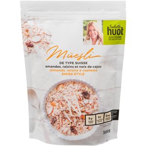 Isabelle Huot Muesli Almond Raisin Cashew 8X300Gr 