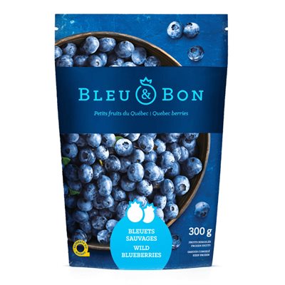 Bleu & Bon Frozen Wild Blueberries 300g