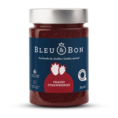 Bleu&Bon tartinade fraises 314ml Bleu&Bon tartinade fraises 314ml