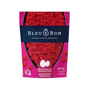 Bleu & Bon Brisures De Framboises 300g