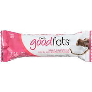 Love Good Fats Snack Bars Coconut Chocolate Chip 39 g 