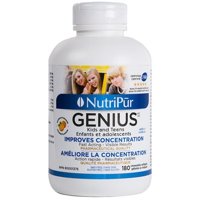 Genius Kids-Teens-180 softgels 180 softgel