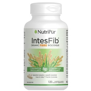 NutriPur IntesFib Fibre Organic 120 vcaps