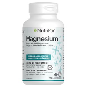 Nutripur Magnesium Bisglycinate 180vcaps