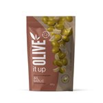 Olive it Up Pitted Green Olives Garlic 200g