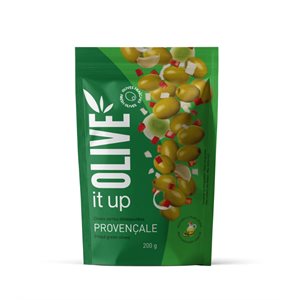 Olive it Up Olives Vertes Dénoyautées - Provençale 200g