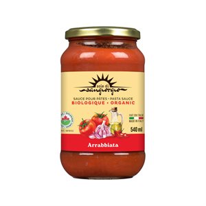 Sole Di Sangiorgio Sauce arrabbiata biologique 540ml