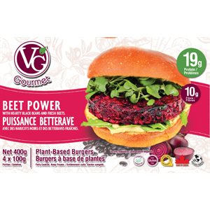 Vg Gourmet Beet Power Burgers 400g