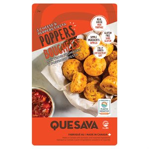 Quesava 3 Pepper Fiesta Cheese Poppers 425g