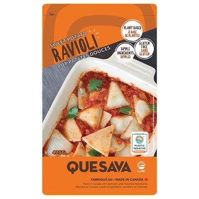 Quesava Sweet Potato Vegan Ravioli 425g