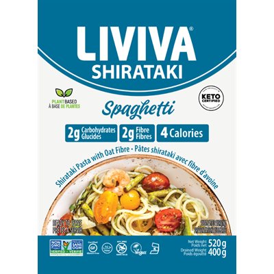 Liviva Organic Shirataki Spaghetti 520g 