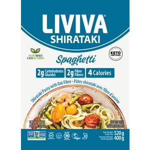 Liviva Organic Shirataki Spaghetti 520g 