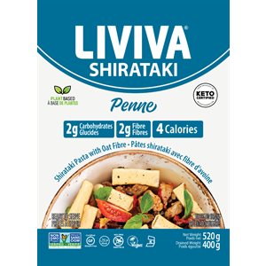 Liviva Organic Shirataki Penne 520g 