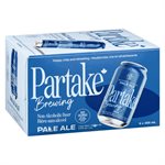 PARTAKE Pale Ale Non-Alcoholic Beer 6x355ml