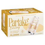 PARTAKE Blonde  Non-Alcoholic Beer 6x355ml