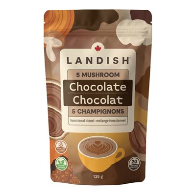 Landish Chocolat Aux 5 Champignons 135 G