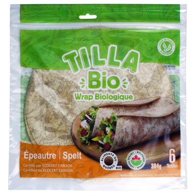 Tilla Bio Organic Spelt Wrap 384G