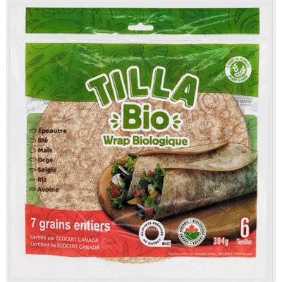 Tilla Bio Organic 7-Grains Wrap 384G