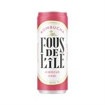 Fous De L'ile Organic  Kombucha Hibiscus Chai