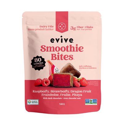 Evive Smoothie Bites Rapsberry 144g 