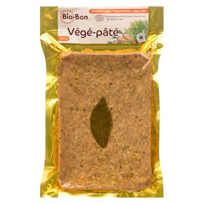 BIO BON VÉGÉ PÂTÉ TRADITIONNEL 600G