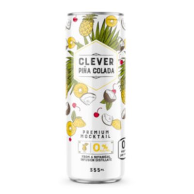 Clever Mocktail Margarita Zero Sugar 355ml