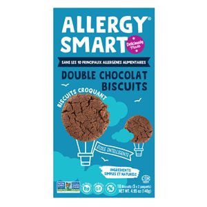 Allergy Smart Double Chocolate Cookie 140G