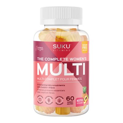 Suku The Complete Women's Multi Gummies 60un