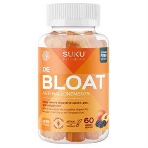 Suku De Bloat Gummies 60un