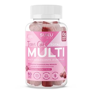 Suku Teen Girl Total Multi Gummies 60un