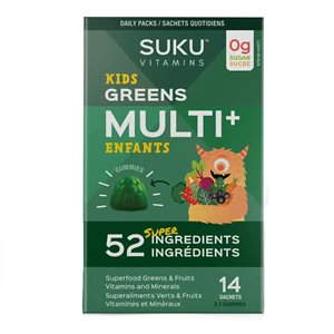 Suku Vitamins Kids Greens Multi+ 28Gmy