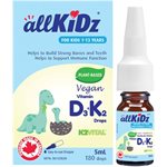 allKiDz Végétalienne des vitamines D3 et K2
en gouttes