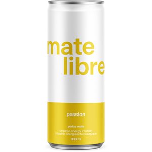 Mate Libre Organic Passion Fruit Yerba Mate Infusion 330ML