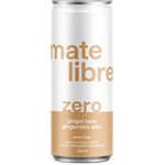 Mate Libre Infusion De Yerba Maté Gingembre Zéro (Cannette) Bio 330Ml