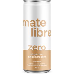 Mate Libre Organic Ginger Zero Yerba Mate Infusion 330ML