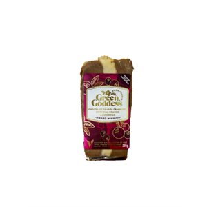 Green Goddess Choco, Ornage Cranberry Wedges 200g