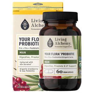 Living Alchemy Your Flora® Probiotic Man 60vcaps