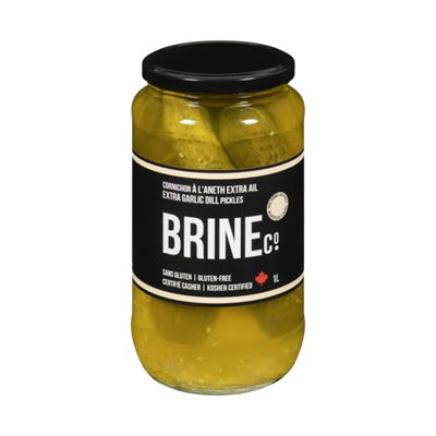 Brine Co Extra Garlic Dill Pickle 1L