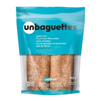 Unbun Unbaguettes 2 Mini-Baguette x 130 g (260 g) 260g