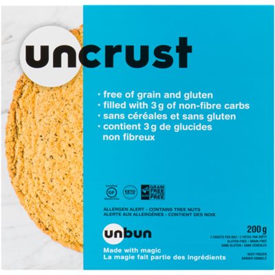 Unbun Uncrust 2 Pâtes par Boà®te 200 g