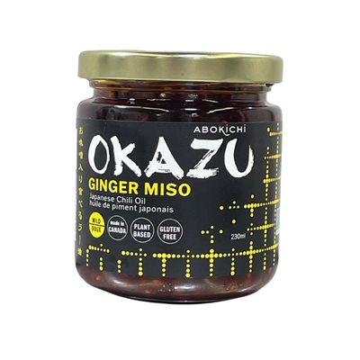 Ginger Miso Huile De Piment Japonais 230ml