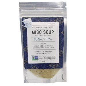 Abokichi Soupe Miso Instantanée Au Poivre Noir 140g