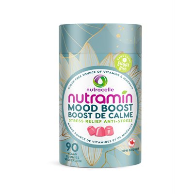 Nutracelle Nutramin Mood Boost Vitamin Vegan 90gummies